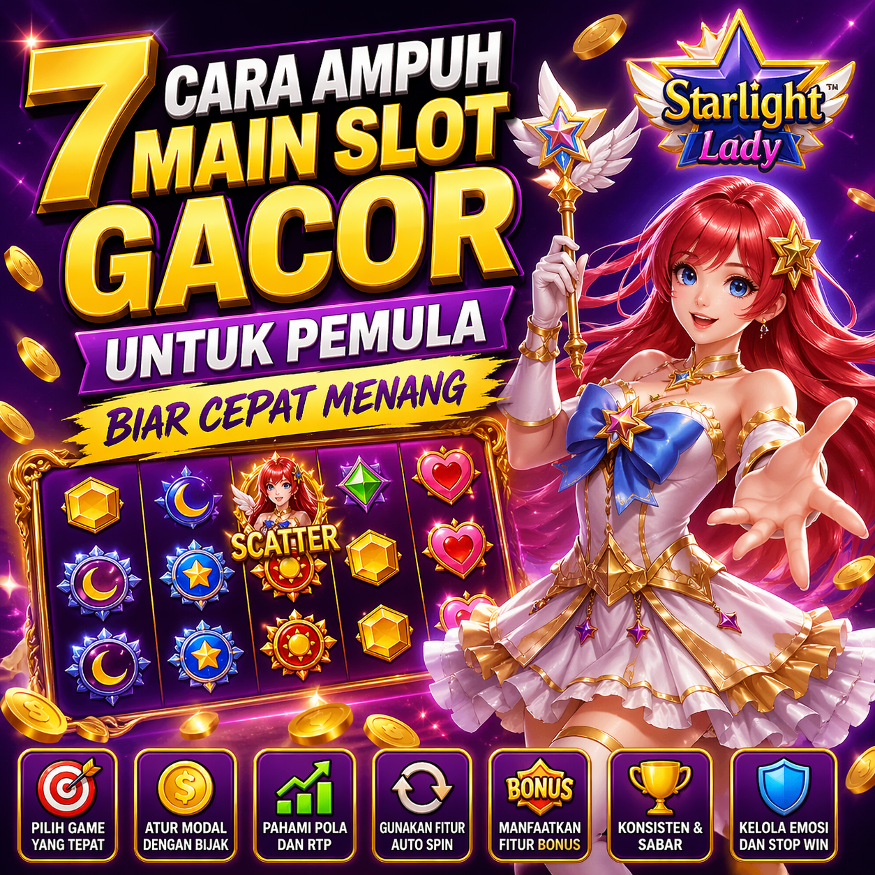 7 Cara Ampuh Main Slot Gacor untuk Pemula Biar Cepat Menang