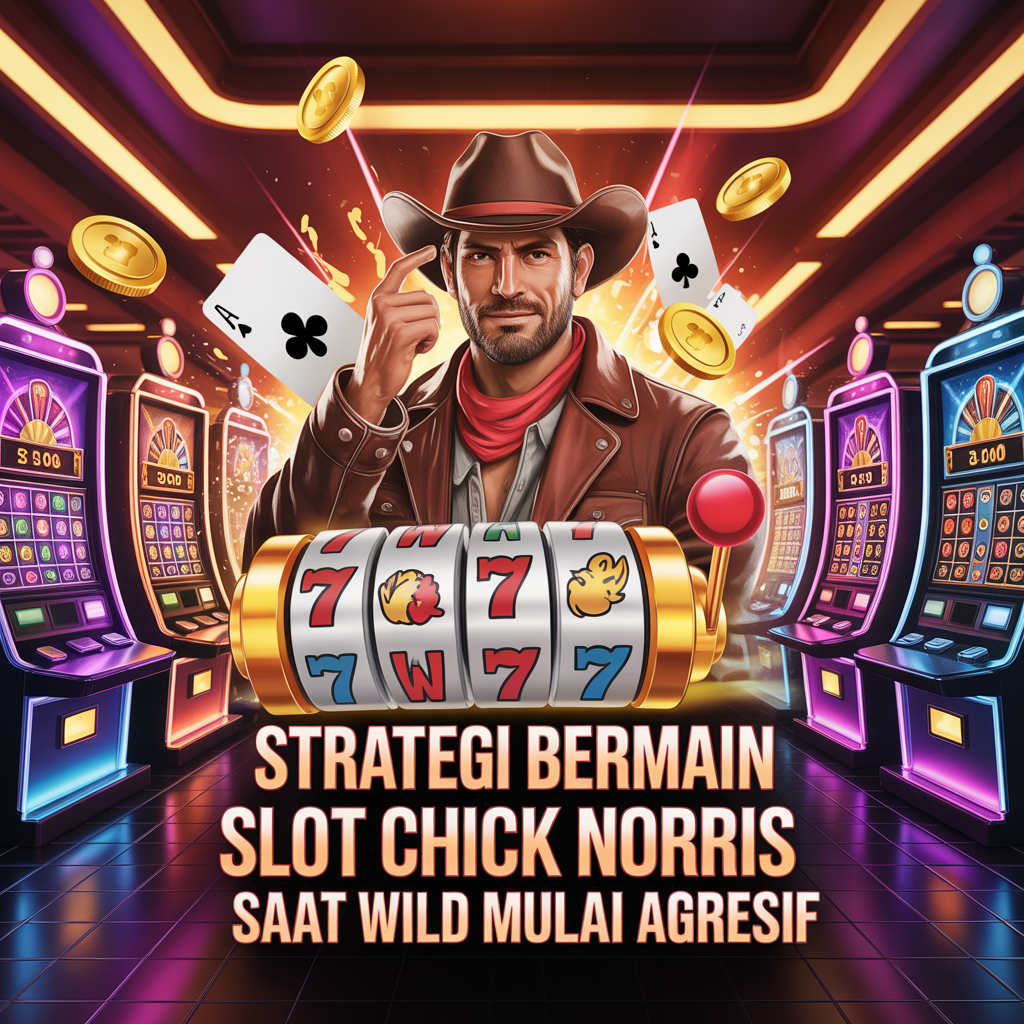 Strategi bermain Slot Chick Norris Saat Wild Mulai Agresif